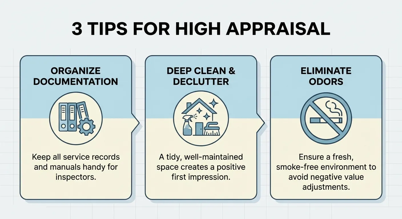 Points for increasing appraisal prices