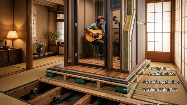 木造アパートの防音は無理？苦情ゼロまで音を減らす3つの現実的対策