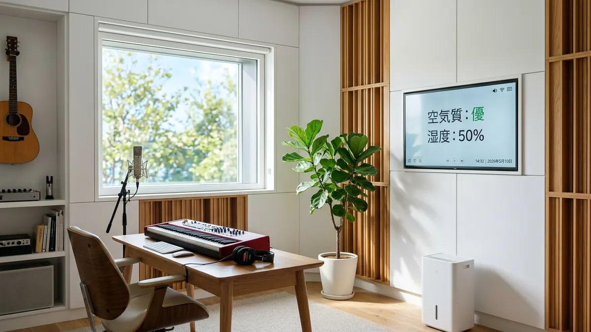 【2026年最新】防音室のカビ・結露・換気対策の決定版。楽器と健康を守る『呼吸する防音室』の作り方
