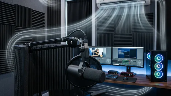 防音室の換気扇・エアコンがうるさい？「風切り音」を消すプロの静音化チューニング