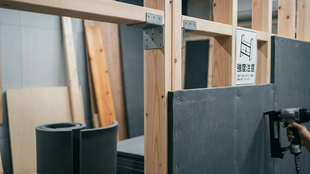 Avoid DIY Soundproof Booth Collapse | How to Reinforce Heavy Sheet Frames