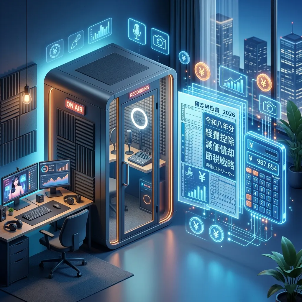 防音室の節税・確定申告イメージ