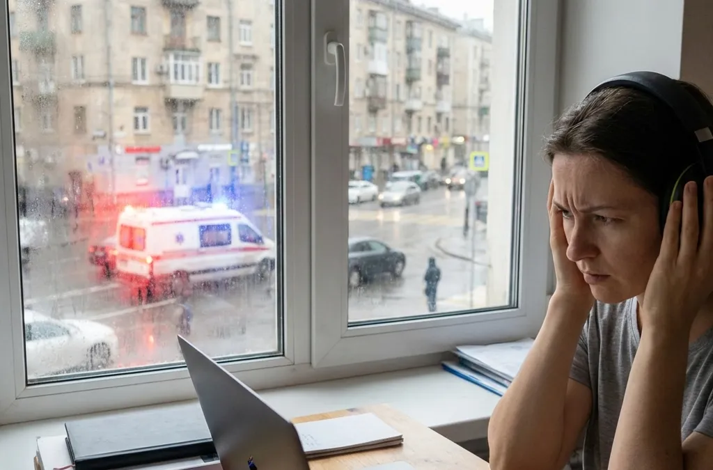 テレワーク中の「救急車のサイレン」がうるさい！窓で解決できる限界と、本当に止める唯一の方法