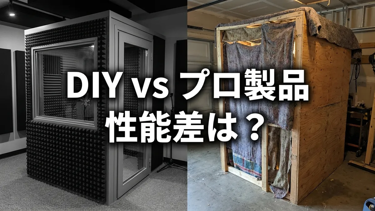 The Limits and Physical Boundaries of DIY Soundproof Rooms | The Critical Difference from Brand U...