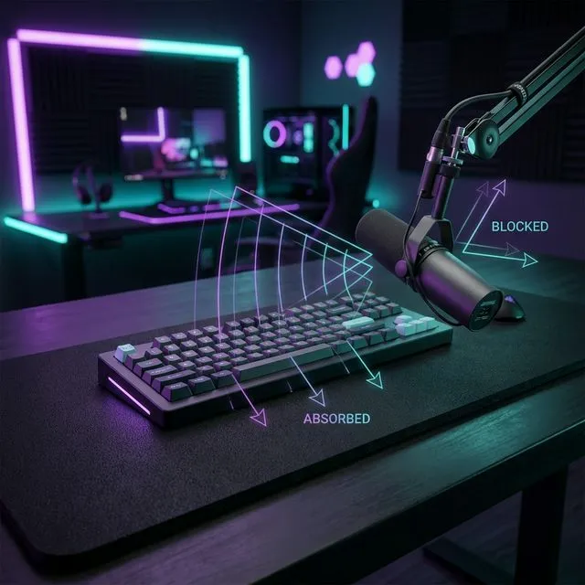 Eliminate Keyboard Noise: Pro Guide for Streamers | Mic Placement and AI Noise Cancellation