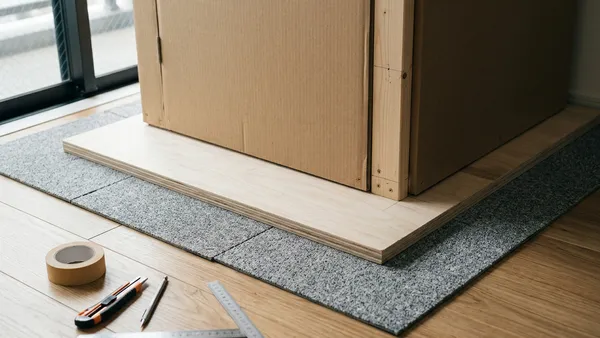 木造アパート2階に「だんぼっち」は危険？点でかかる荷重を分散させるDIY補強術