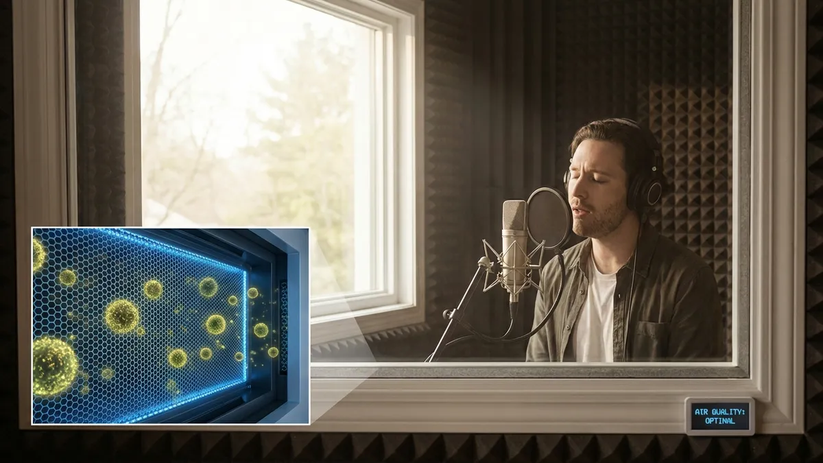 Pollen Protection for Soundproof Rooms | How to Block Pollen & Dust Without Stopping Ventilation