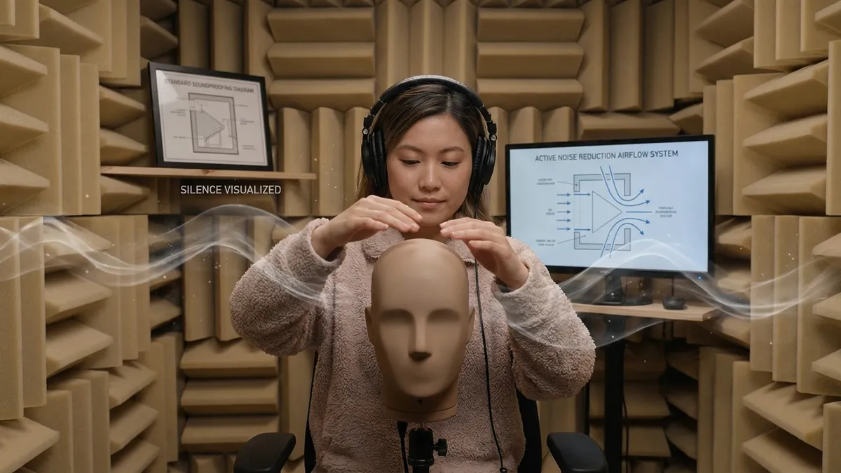 ASMR配信者のための「完全無音」換気術｜エアコン音・ノイズ除去の究極テクニック