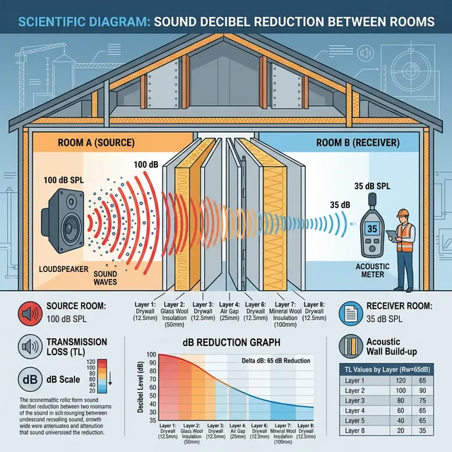 How Effective is a Soundproof Room? Attenuation Levels for Instruments and Voices