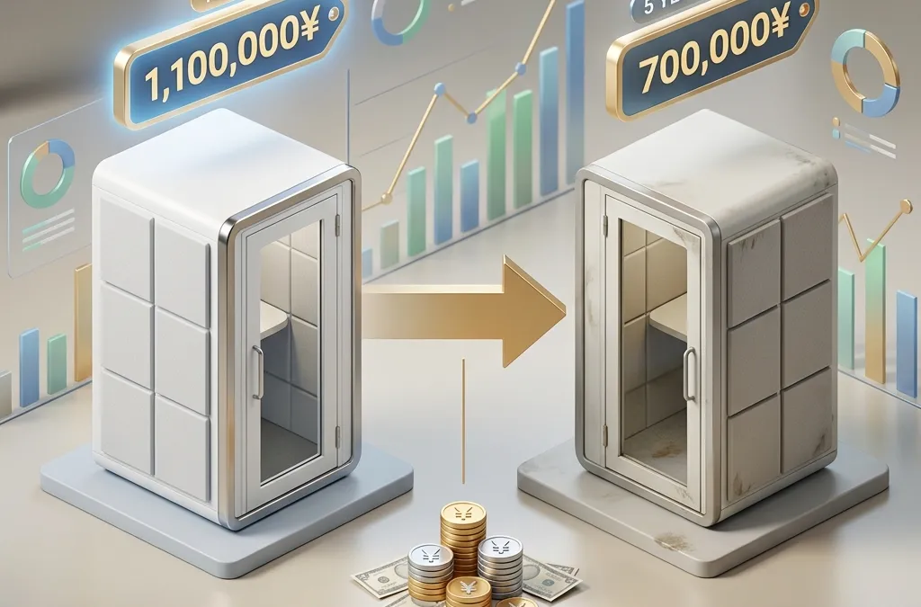 「100万円の防音室」を定価の7割で売る。リセールバリューから逆算する実質コストの正体