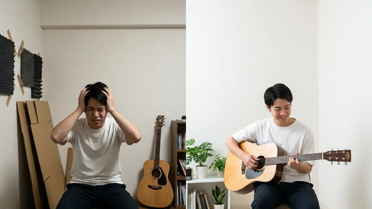 Zero Restoration Costs! 5 Hacks to Create Studio-Level Silence in Japanese Rentals Without Damagi...