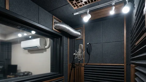 【空調設計】静寂を壊さない。1.2畳以下の狭小防音室にエアコン・冷房を「スマートに」導入する方法