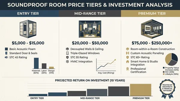防音室の値段完全ガイド2026年版｜価格相場・費用内訳・投資価値を詳解