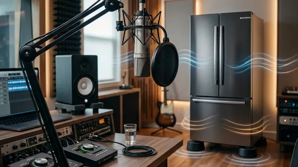 配信者のための家電・生活音対策｜冷蔵庫と換気扇のノイズを物理的に沈める方法