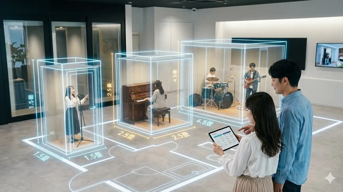 The Ultimate Guide to Soundproof Room Size Choice | Standards for Every Tatami Size