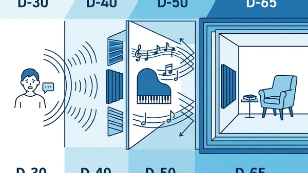 遮音性能の基準「D値」とは？楽器・用途別の目安を徹底解説