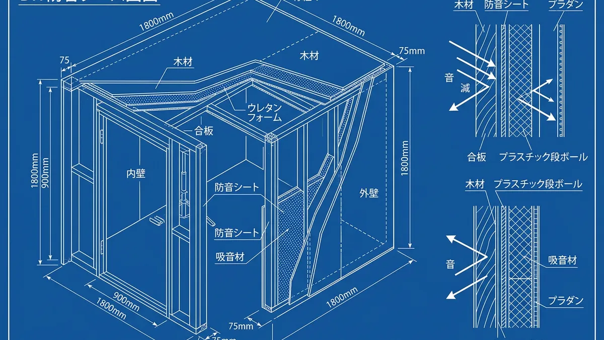 DIY Soundproof Booth Blueprints | Build Your Own Danbotchi at Half Price