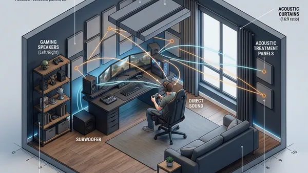 吸音材を貼る位置で音が変わる？モニター裏・スピーカー裏に貼るべき理由