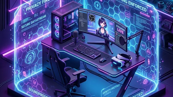 VTuberの防音室は「身バレ」を防ぐ最後の砦｜物理的セキュリティとプライバシー特化の要件2026