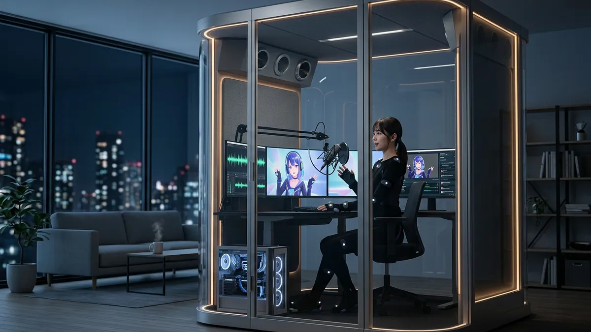 【2026年最新】ASMR・VTuber専用防音ブースの選び方。失敗しないための「静寂と配信効率」の両立術