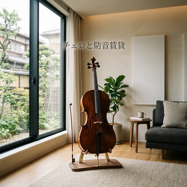楽器可物件でもチェロは要注意？防音賃貸の規約と落とし穴