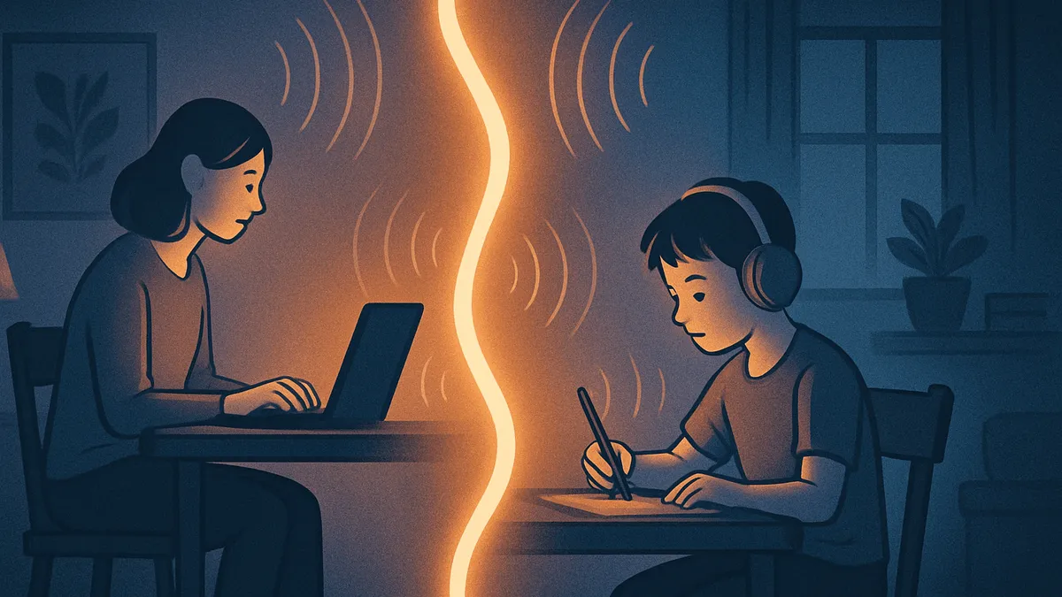 在宅勤務で家族関係が限界…「音の境界線」でストレスを物理的に断つ方法